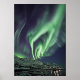 ノルウェー ノーザンライト ポスター