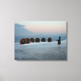 ノルウェー，ノースケープ キャンバスプリント