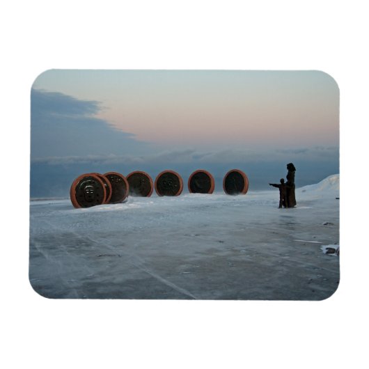 ノルウェー，ノースケープ マグネット (横)