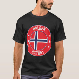 ノルウェー ハルデン市 Tシャツ