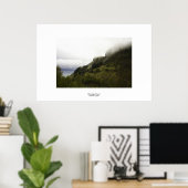 ノルウェー，ハードアンガー ポスター (ホームオフィス)