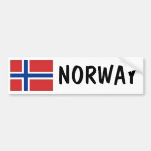 ノルウェー バンパーステッカー