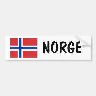 ノルウェー バンパーステッカー