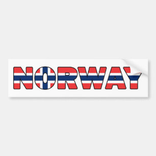 ノルウェー バンパーステッカー