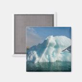 ノルウェー・パランダー湾の氷床 マグネット (正面/裏面)