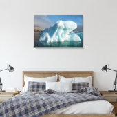 ノルウェー、パラン ダー湾の氷山 キャンバスプリント (インサイチュ (寝室))