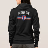 ノルウェー パーカ (裏面)
