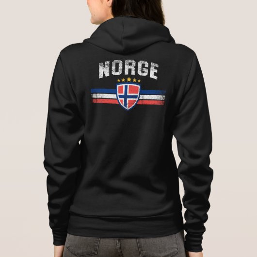 ノルウェー パーカ (裏面)