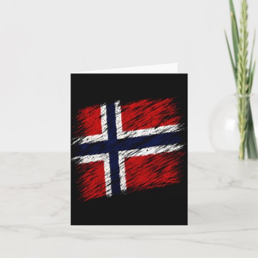 ノルウェー フットボール サッカー 応援グッズ 2026 カード (正面)