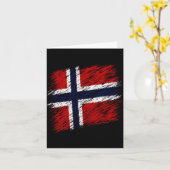 ノルウェー フットボール サッカー 応援グッズ 2026 カード (黄色い花)