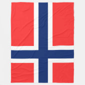 ノルウェー フリースブランケット (正面)