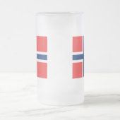 ノルウェー フロストグラスビールジョッキ (中央)