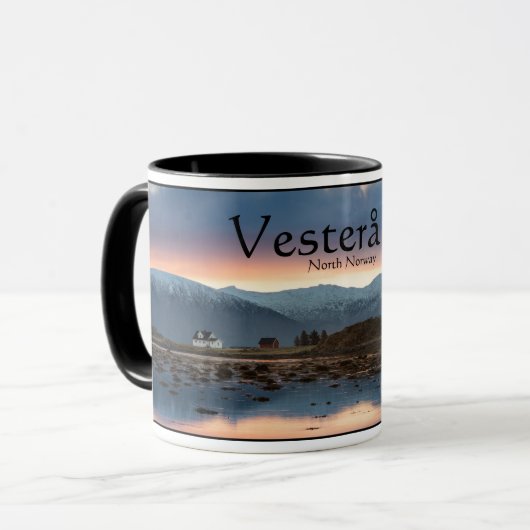 ノルウェー ベステローデン諸島 マグカップ (正面左)