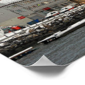 ノルウェー，ホニングスヴォグ ポスター (角)