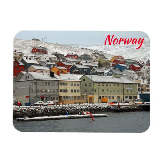 ノルウェー,ホニングスヴォグ マグネット (横)