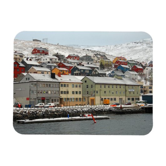 ノルウェー,ホニングスヴォグ マグネット (横)