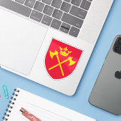 ノルウェー、ホルダランド郡の紋章 シール (ノートパソコンとiPhone)