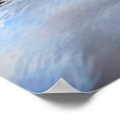 ノルウェー、ボドの美しい港 ポスター (角)