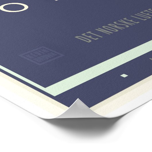 ノルウェー ポスター (角)