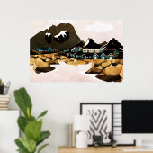 ノルウェー ポスター (ホームオフィス)