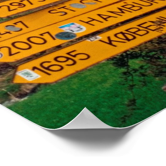 ノルウェー ポスター (角)