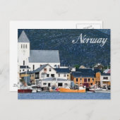ノルウェー ポストカード (正面/裏面)