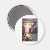 ノルウェー マグネット (正面/裏面)