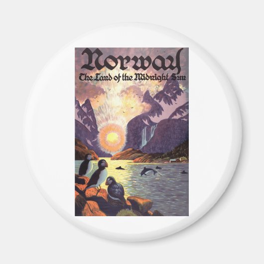 ノルウェー マグネット (正面)