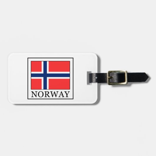 ノルウェー ラゲッジタグ (正面横)