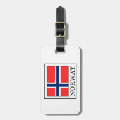 ノルウェー ラゲッジタグ (正面縦)