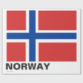 ノルウェー ラッピングペーパー (フラット)