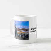 ノルウェー、ラプランドのSamiの解決 コーヒーマグカップ (正面左)