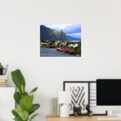 ノルウェー,レーヌ ポスター (ホームオフィス)