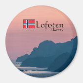 ノルウェー ロフォーテン島 マグネット (正面)