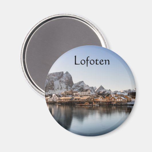 ノルウェー ロフォーテン島 マグネット (正面/裏面)