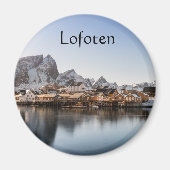 ノルウェー ロフォーテン島 マグネット (正面)