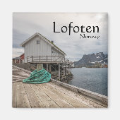 ノルウェー ロフォーテン島 マグネット (正面)