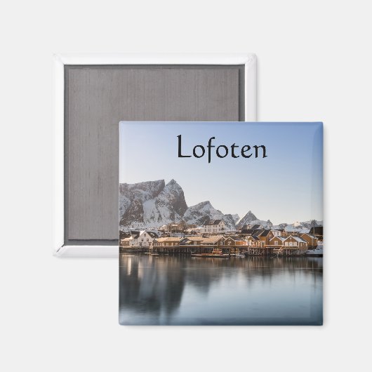 ノルウェー ロフォーテン諸島 マグネット (正面/裏面)