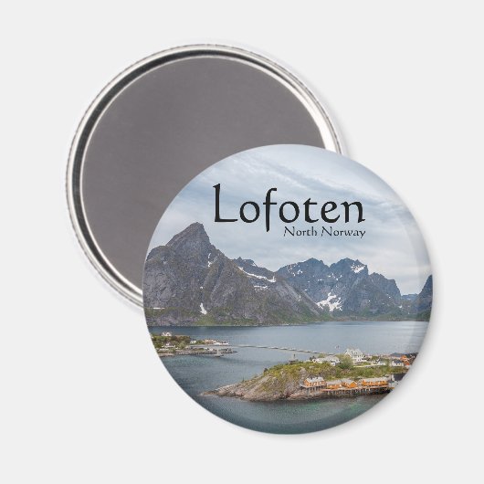ノルウェー ロフォーテン諸島 マグネット (正面/裏面)
