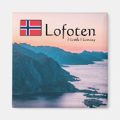 ノルウェー ロフォーテン お土産 マグネット (正面)