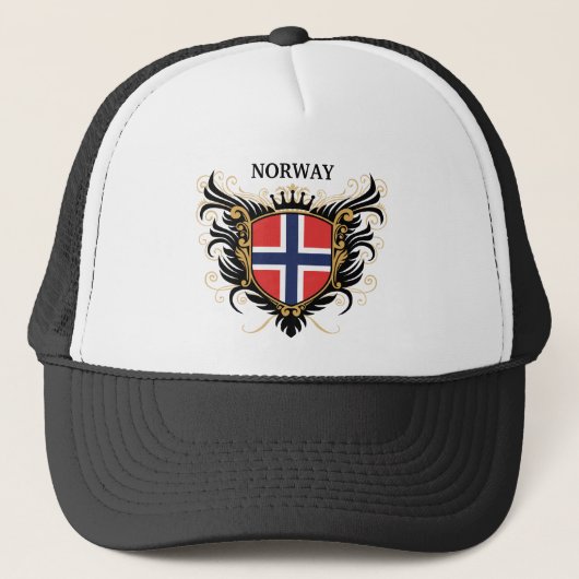 ノルウェー[個人化して下さい] キャップ (正面)
