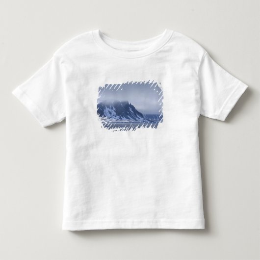 ノルウェー、北極圏、北大西洋 トドラーTシャツ (正面)