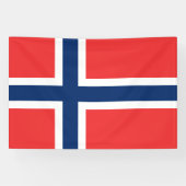 ノルウェー 横断幕 (横)