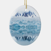 ノルウェー，氷河反射 セラミックオーナメント (右)