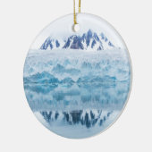 ノルウェー，氷河反射 セラミックオーナメント (左)