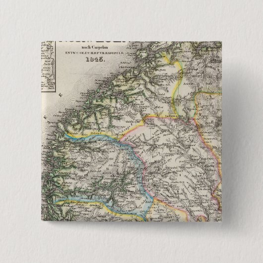 ノルウェー 缶バッジ (正面)