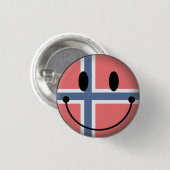 ノルウェー 缶バッジ (正面&裏面)
