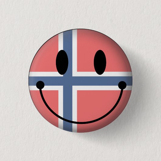 ノルウェー 缶バッジ (正面)