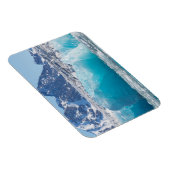 ノルウェー，青いガラスの氷 マグネット (右側)