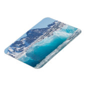 ノルウェー，青いガラスの氷 マグネット (左側)